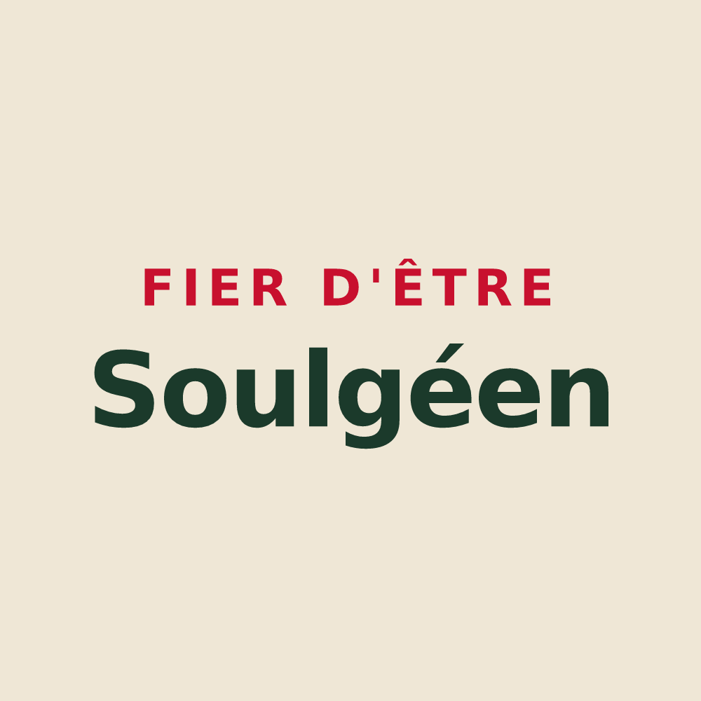 Tote bag « Fier d'être Soulgéen » — design pour Soulgé-sur-Ouette