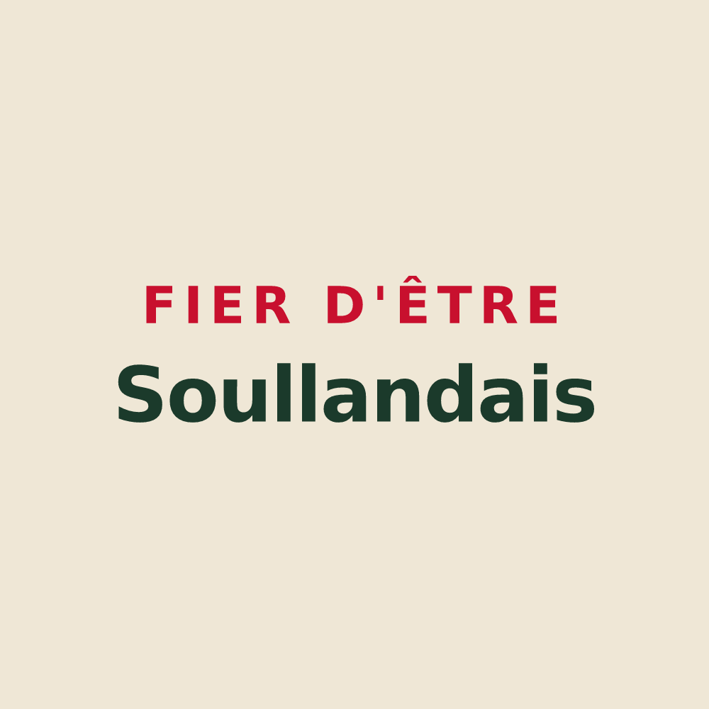 Tote bag « Fier d'être Soullandais » — design pour Soullans