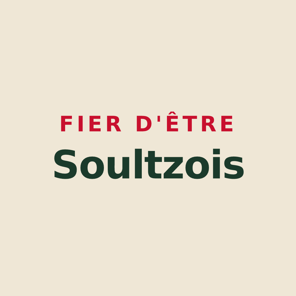 Tote bag « Fier d'être Soultzois » — design pour Soultz-les-Bains