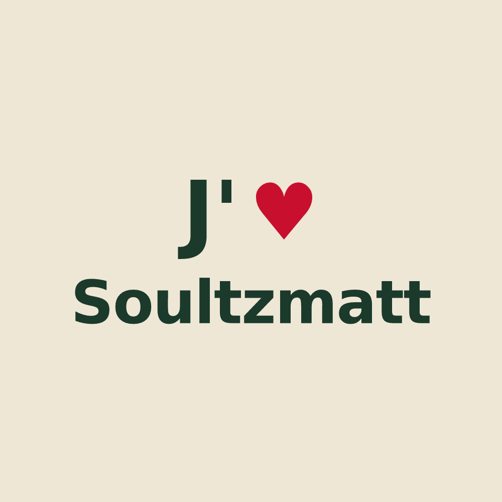 Tote bag personnalisé Soultzmatt — design J'aime Soultzmatt