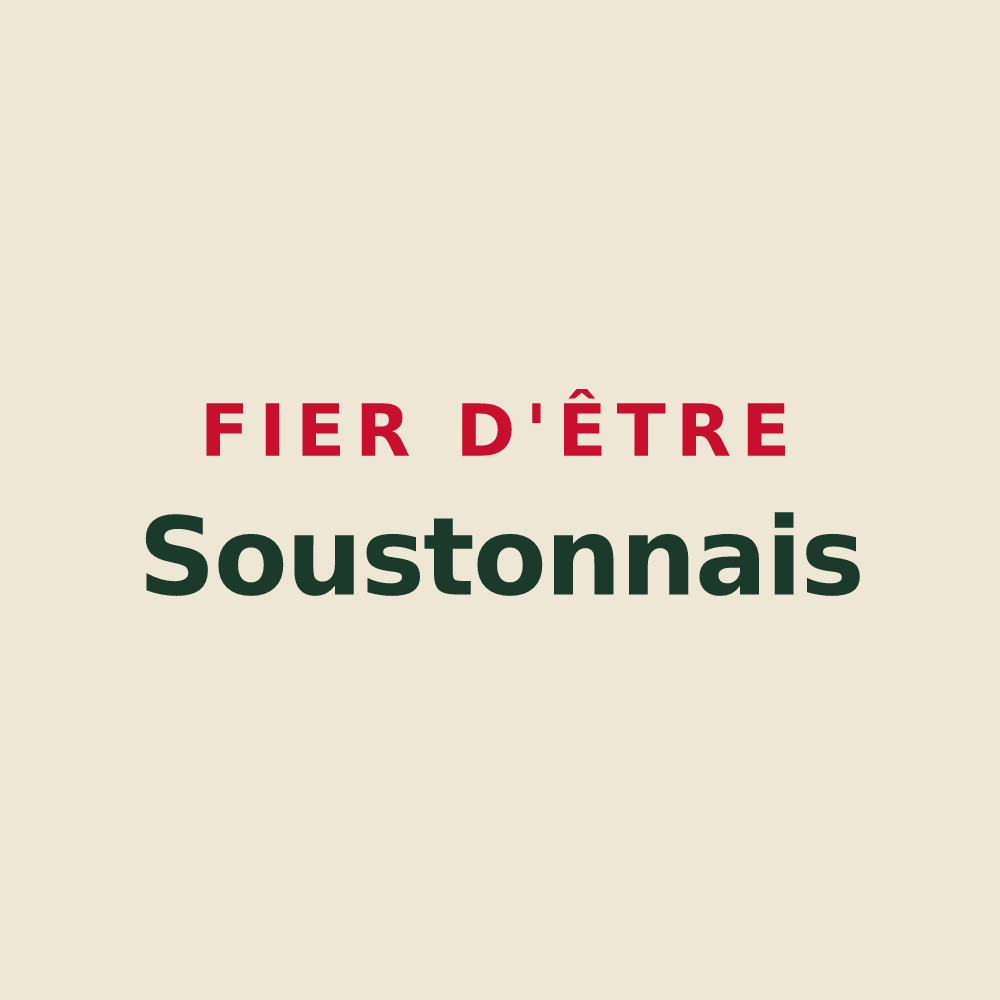 Tote bag « Fier d'être Soustonnais » — design pour Soustons