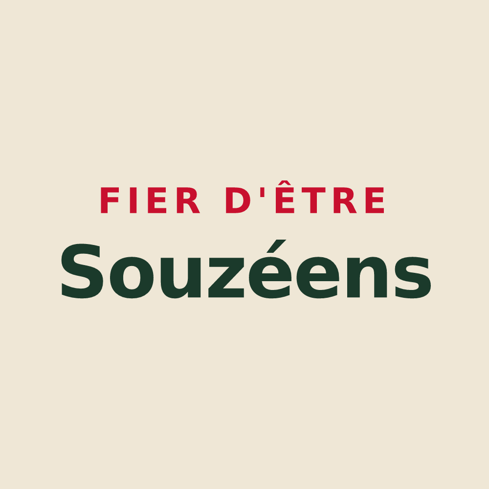 Tote bag « Fier d'être Souzéens » — design pour Souzy-la-Briche