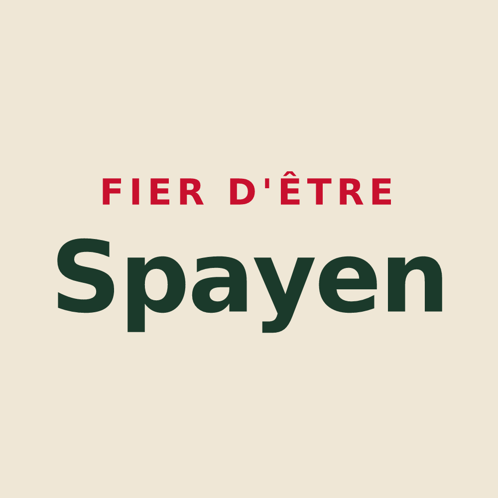Tote bag « Fier d'être Spayen » — design pour Spay