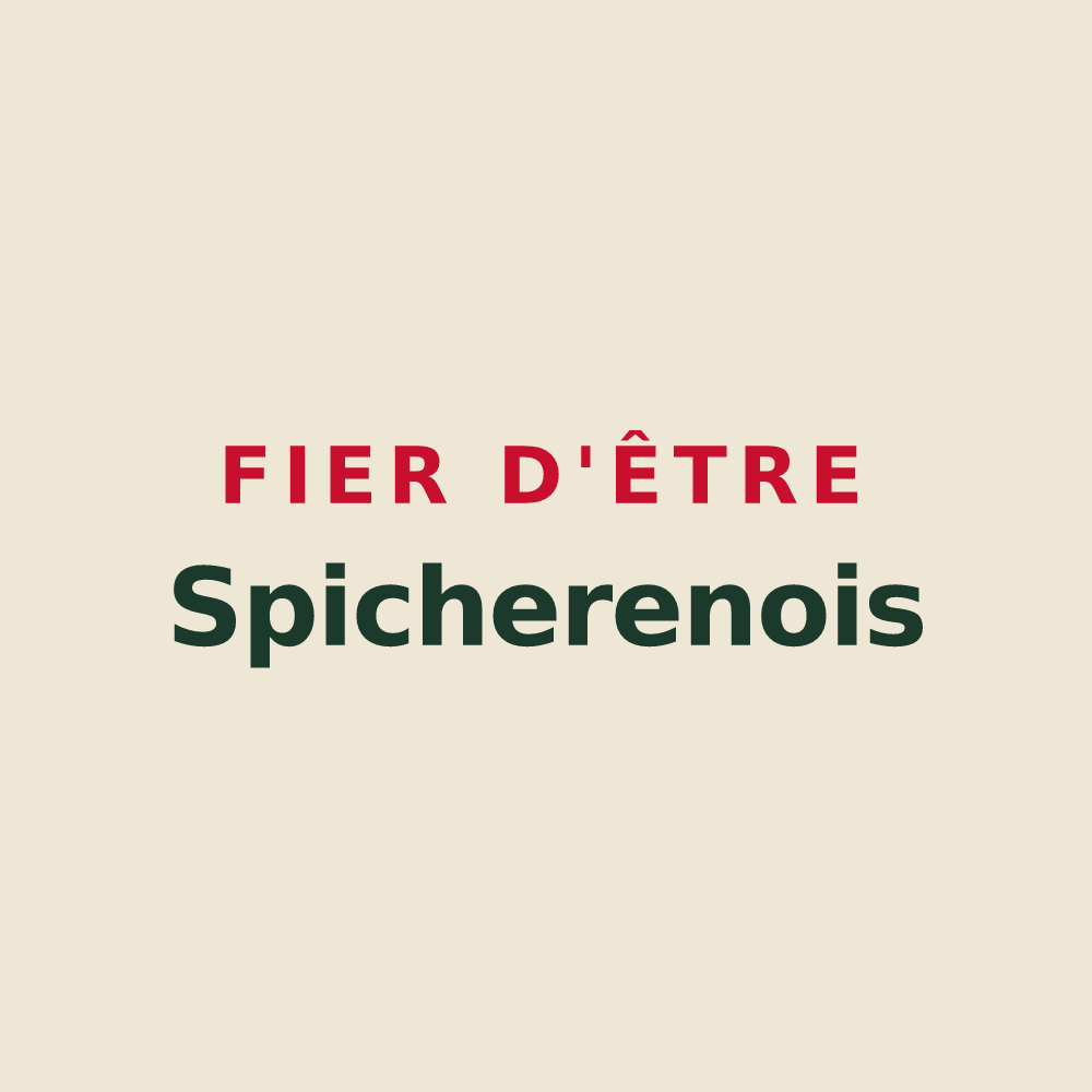 Tote bag « Fier d'être Spicherenois » — design pour Spicheren