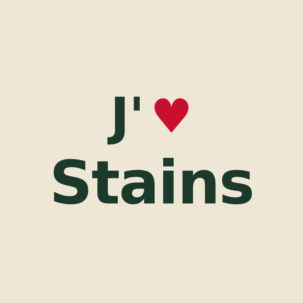 Tote bag personnalisé Stains — design J'aime Stains
