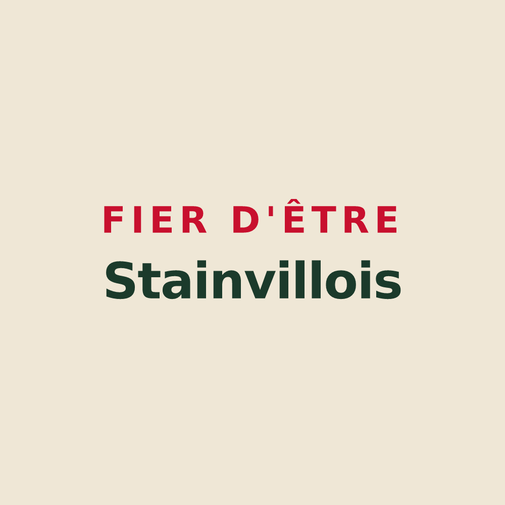Tote bag « Fier d'être Stainvillois » — design pour Stainville