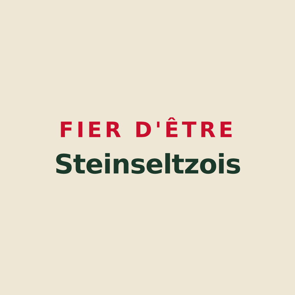 Tote bag « Fier d'être Steinseltzois » — design pour Steinseltz