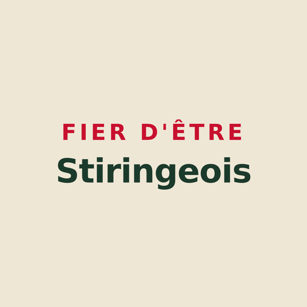 Tote bag « Fier d'être Stiringeois » — design pour Stiring-Wendel