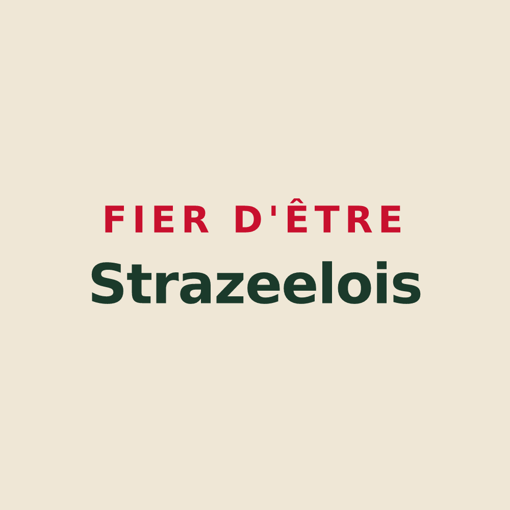 Tote bag « Fier d'être Strazeelois » — design pour Strazeele