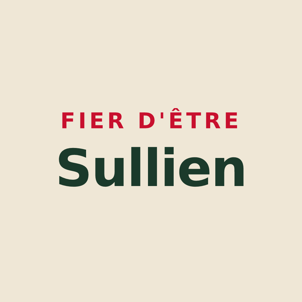 Tote bag « Fier d'être Sullien » — design pour Sully