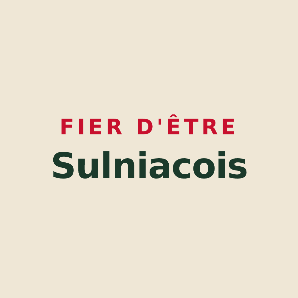 Tote bag « Fier d'être Sulniacois » — design pour Sulniac