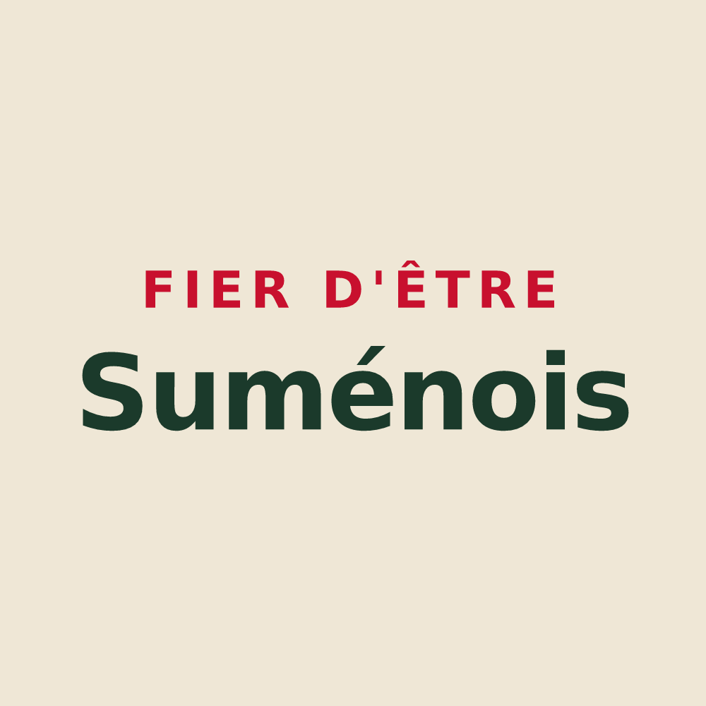 Tote bag « Fier d'être Suménois » — design pour Sumène