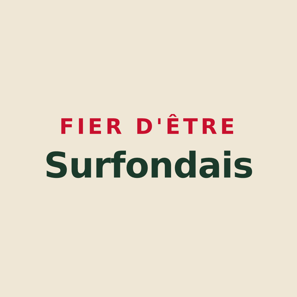 Tote bag « Fier d'être Surfondais » — design pour Surfonds