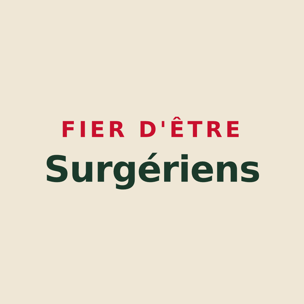 Tote bag « Fier d'être Surgériens » — design pour Surgères