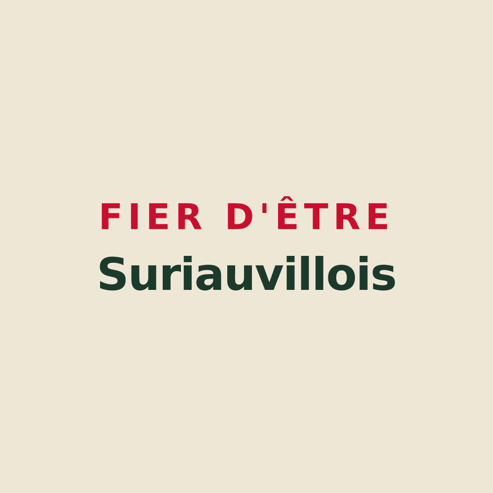 Tote bag « Fier d'être Suriauvillois » — design pour Suriauville