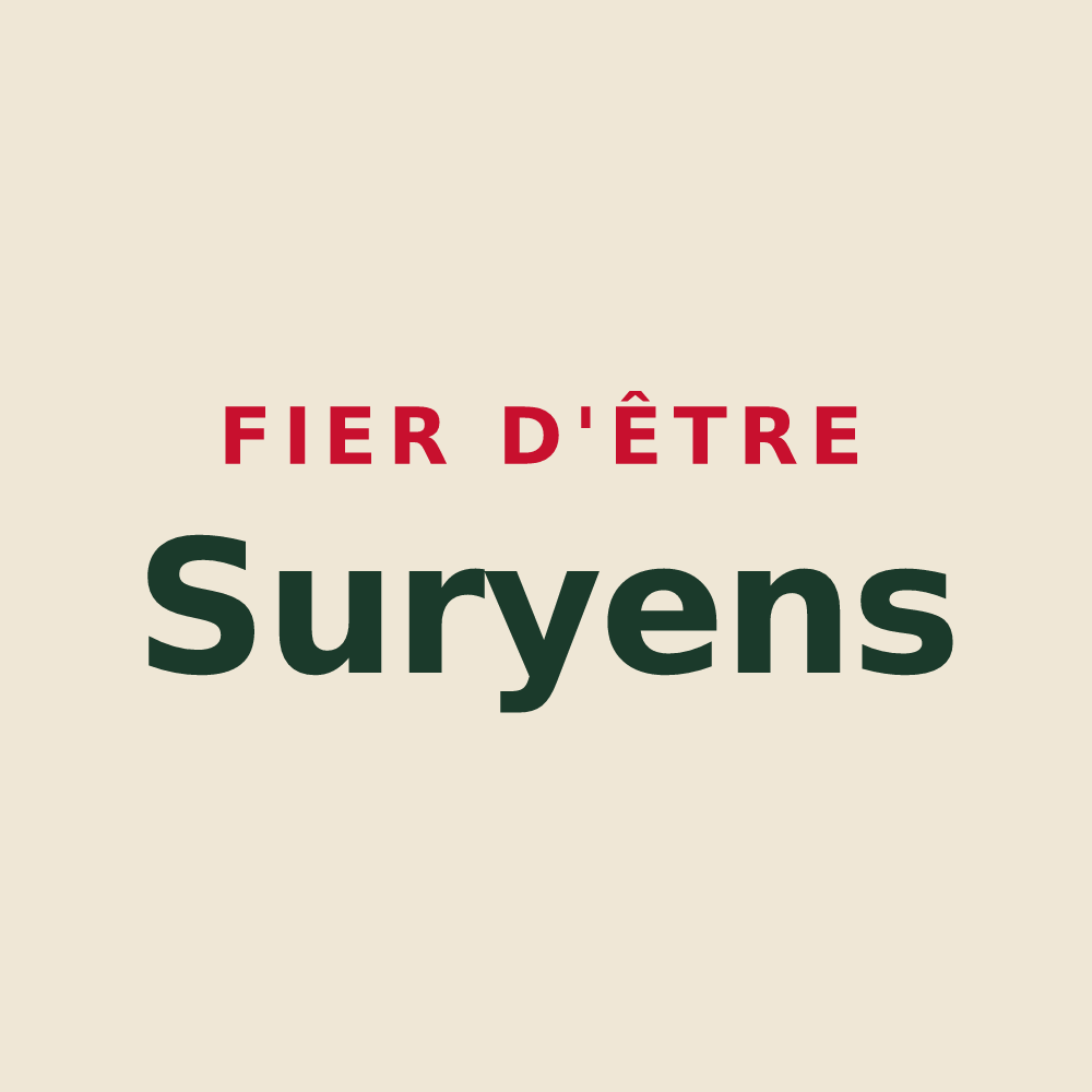 Tote bag « Fier d'être Suryens » — design pour Sury-aux-Bois