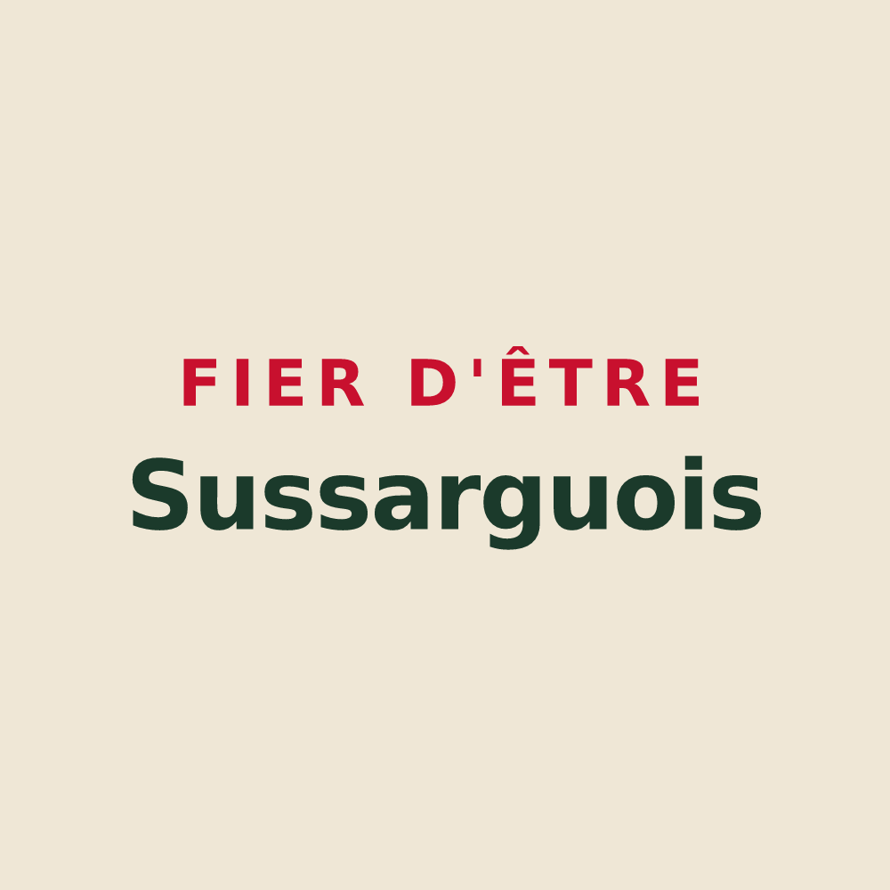 Tote bag « Fier d'être Sussarguois » — design pour Sussargues