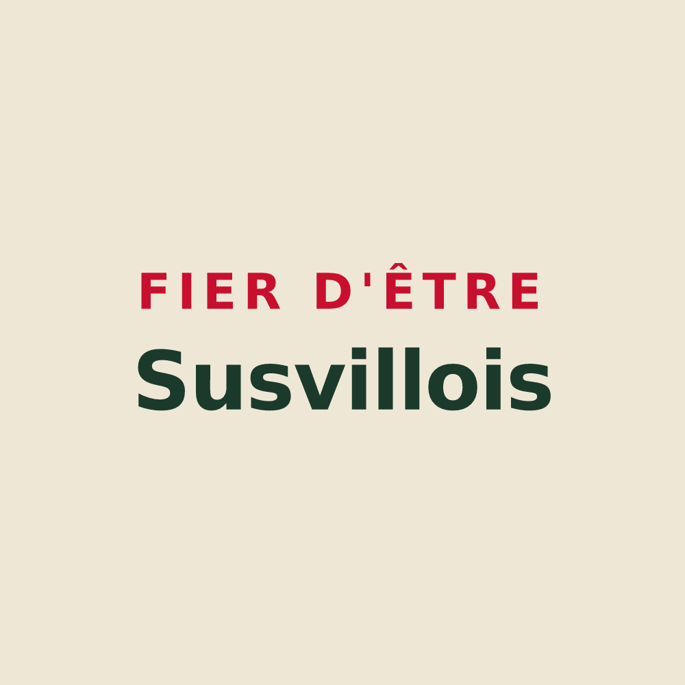 Tote bag « Fier d'être Susvillois » — design pour Susville