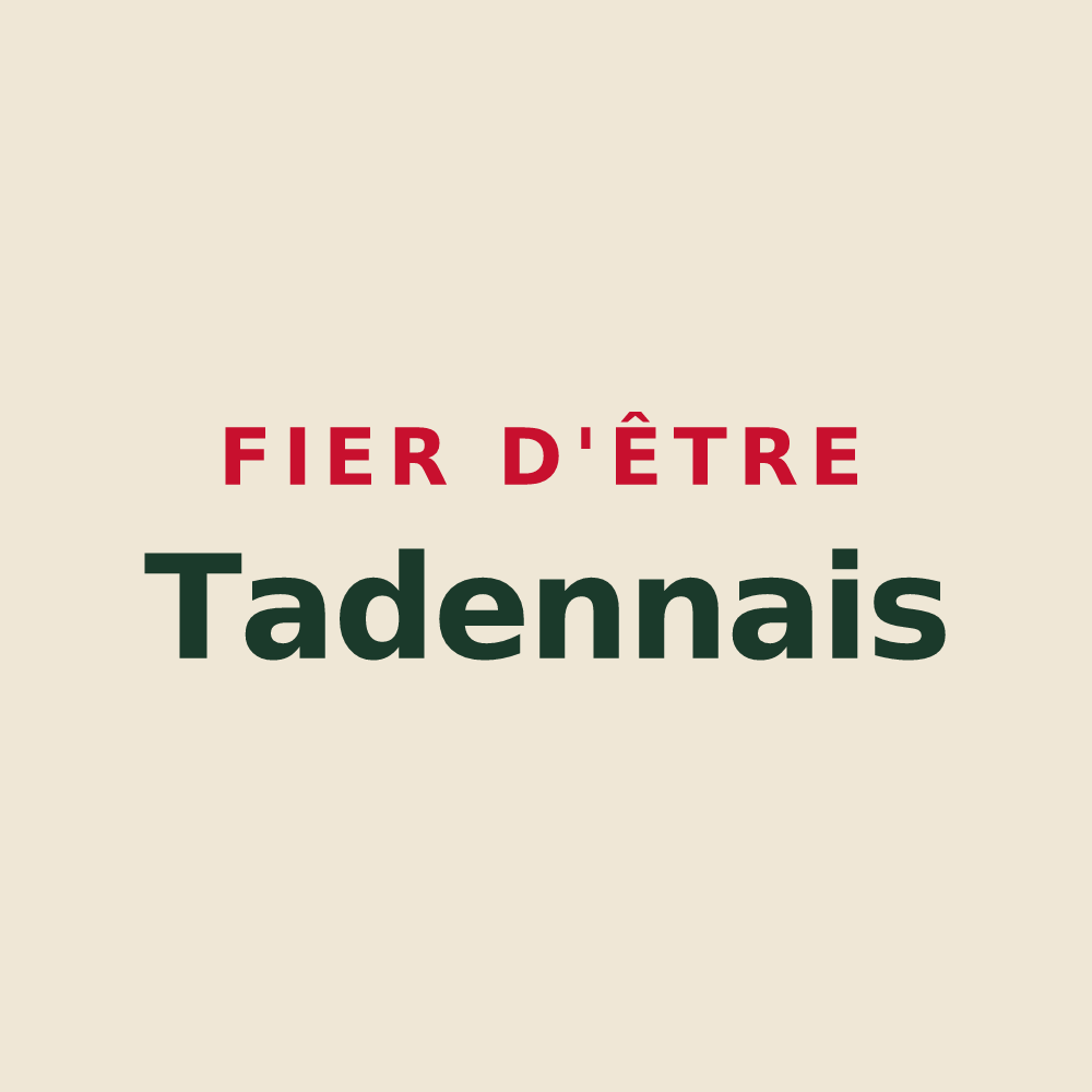 Tote bag « Fier d'être Tadennais » — design pour Taden