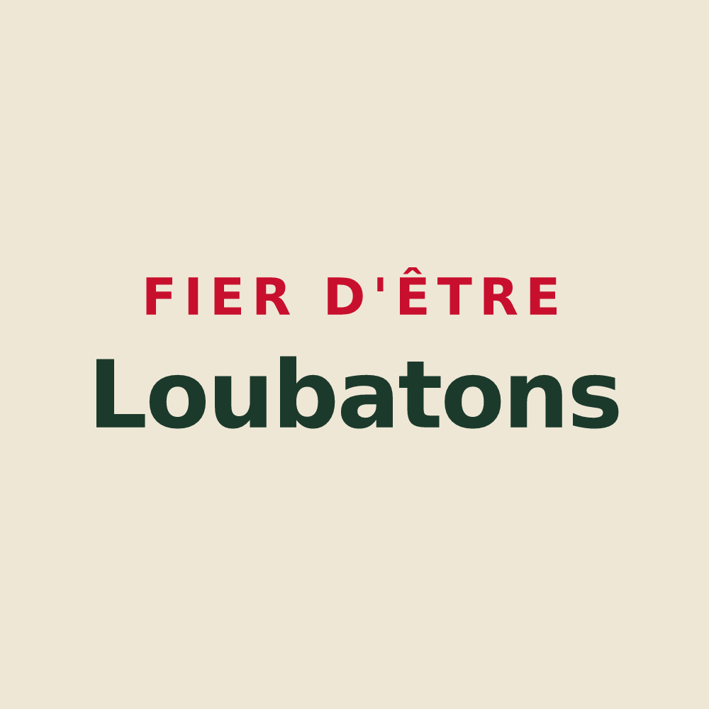 Tote bag « Fier d'être Loubatons » — design pour Taillecavat