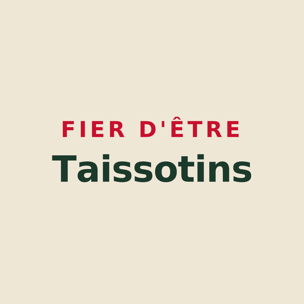 Tote bag « Fier d'être Taissotins » — design pour Taissy