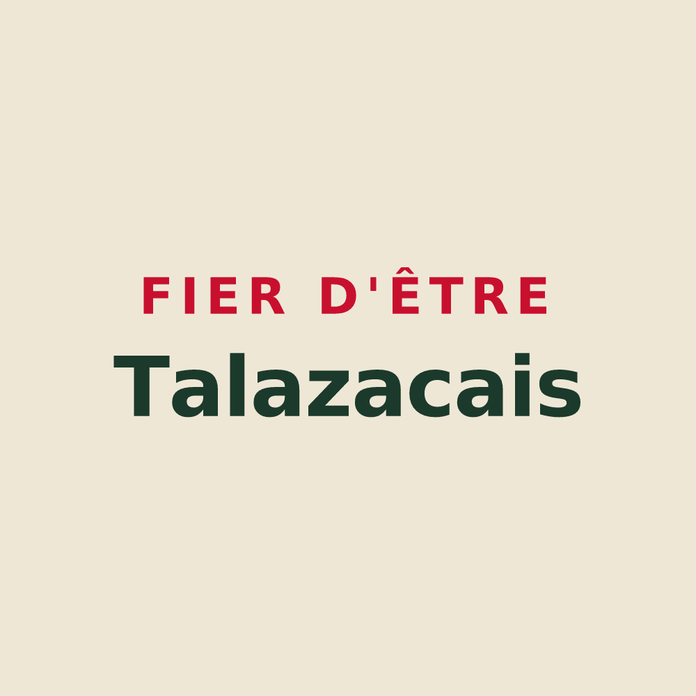 Tote bag « Fier d'être Talazacais » — design pour Talazac