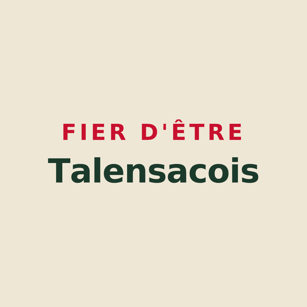 Tote bag « Fier d'être Talensacois » — design pour Talensac
