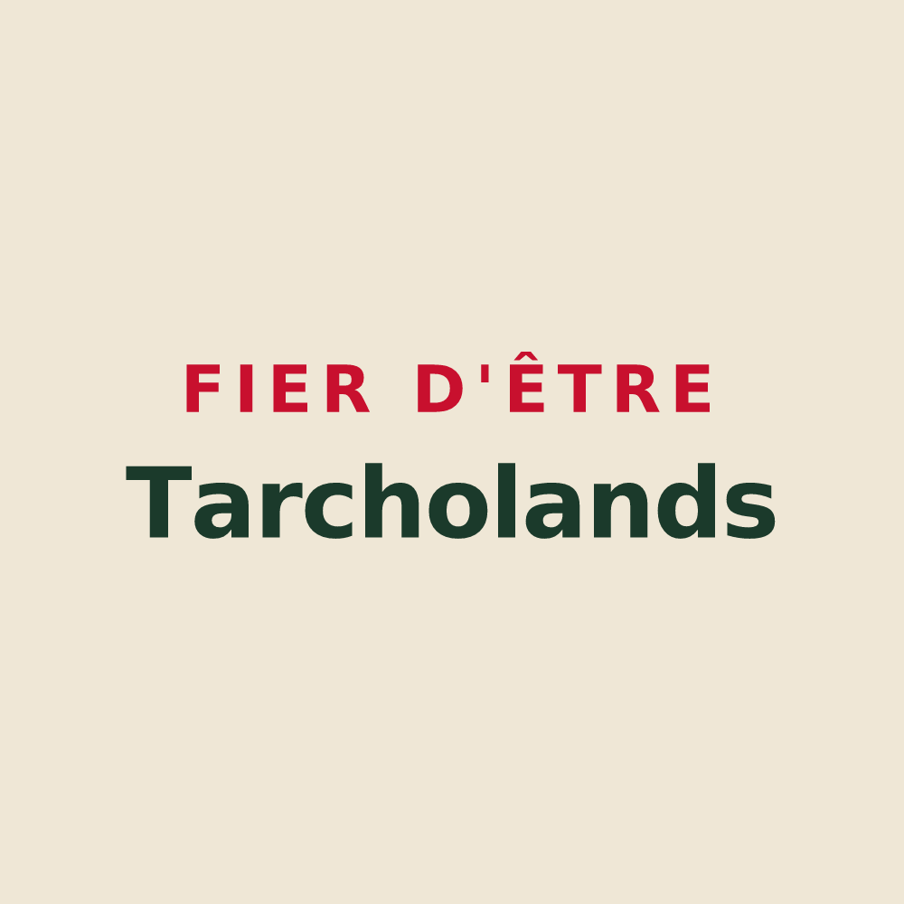 Tote bag « Fier d'être Tarcholands » — design pour Talissieu
