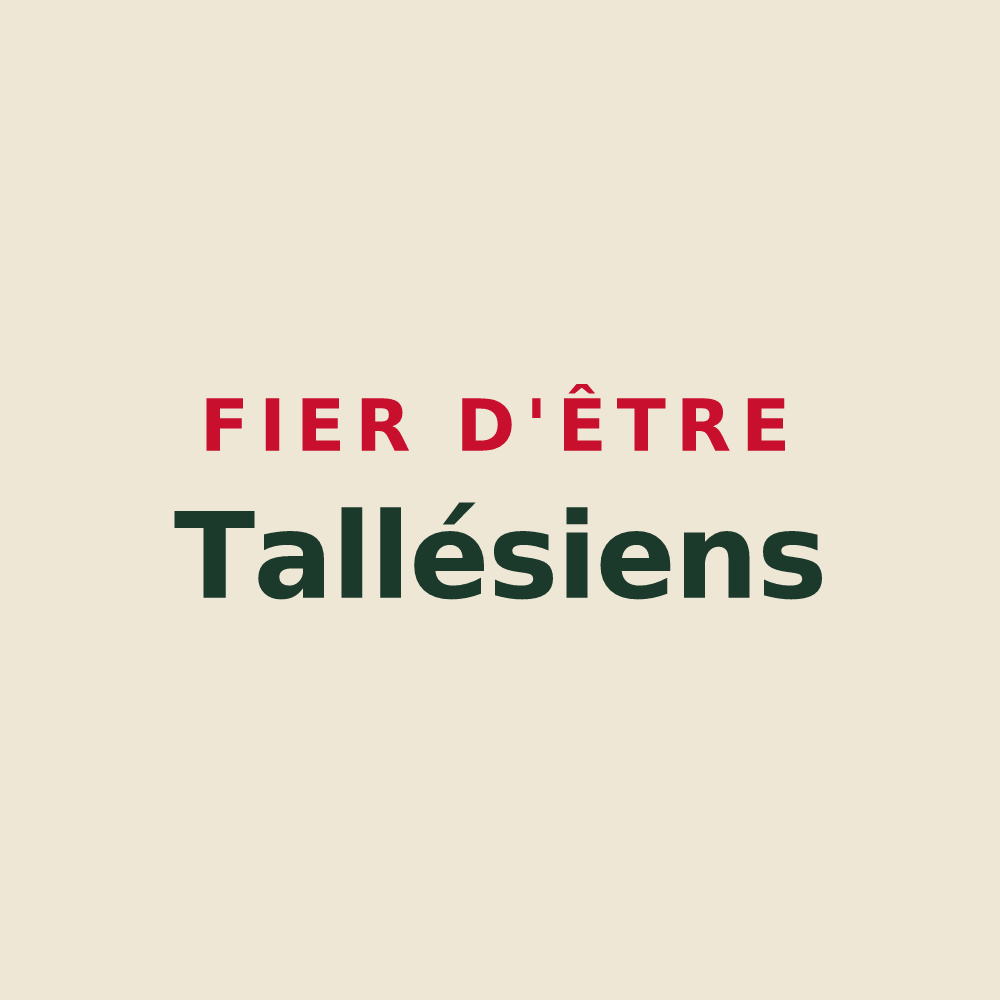 Tote bag « Fier d'être Tallésiens » — design pour Taller