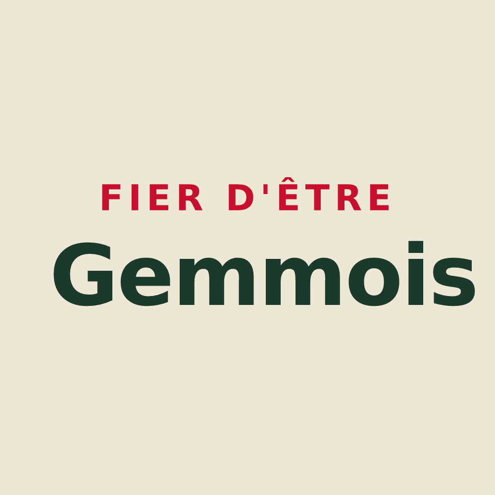 Tote bag « Fier d'être Gemmois » — design pour Tallud-Sainte-Gemme