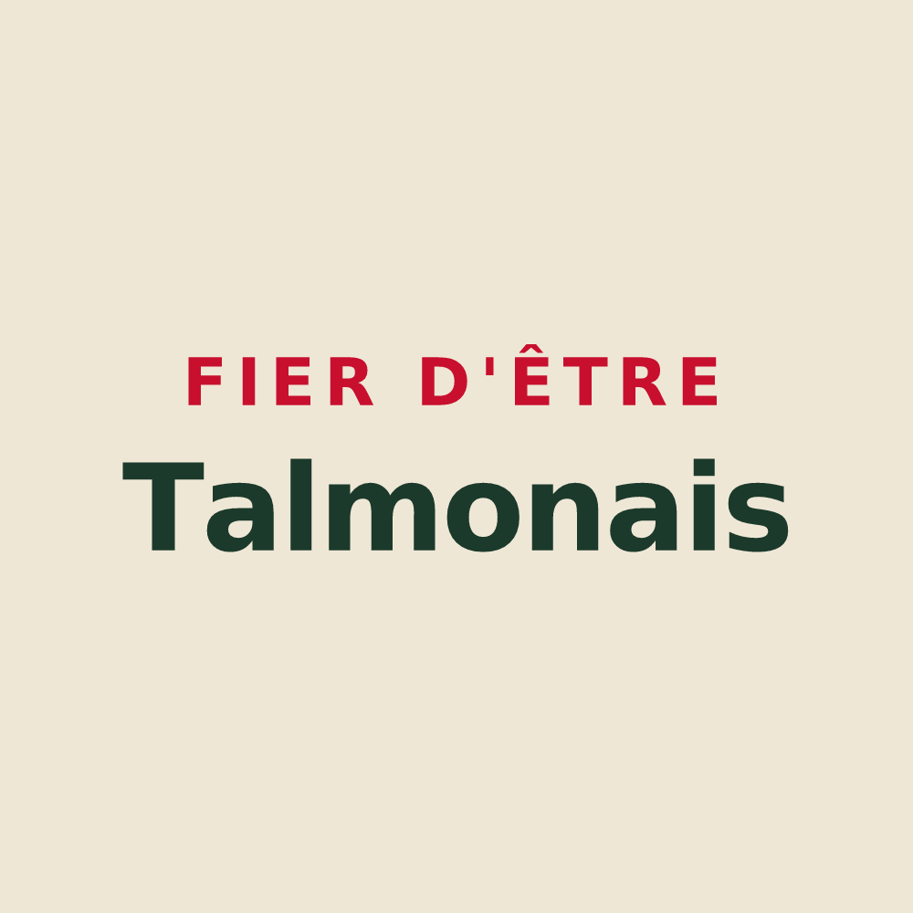 Tote bag « Fier d'être Talmonais » — design pour Talmont-sur-Gironde