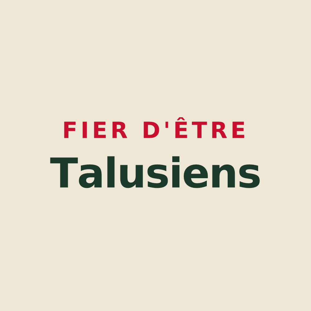 Tote bag « Fier d'être Talusiens » — design pour Talus-Saint-Prix