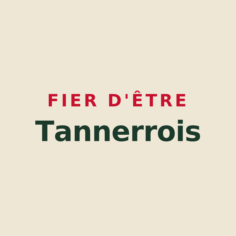 Tote bag « Fier d'être Tannerrois » — design pour Tannerre-en-Puisaye