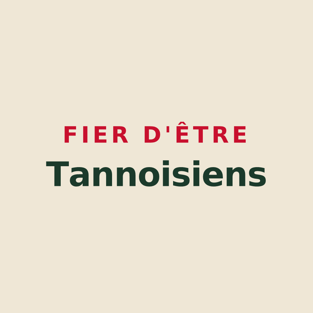 Tote bag « Fier d'être Tannoisiens » — design pour Tannois