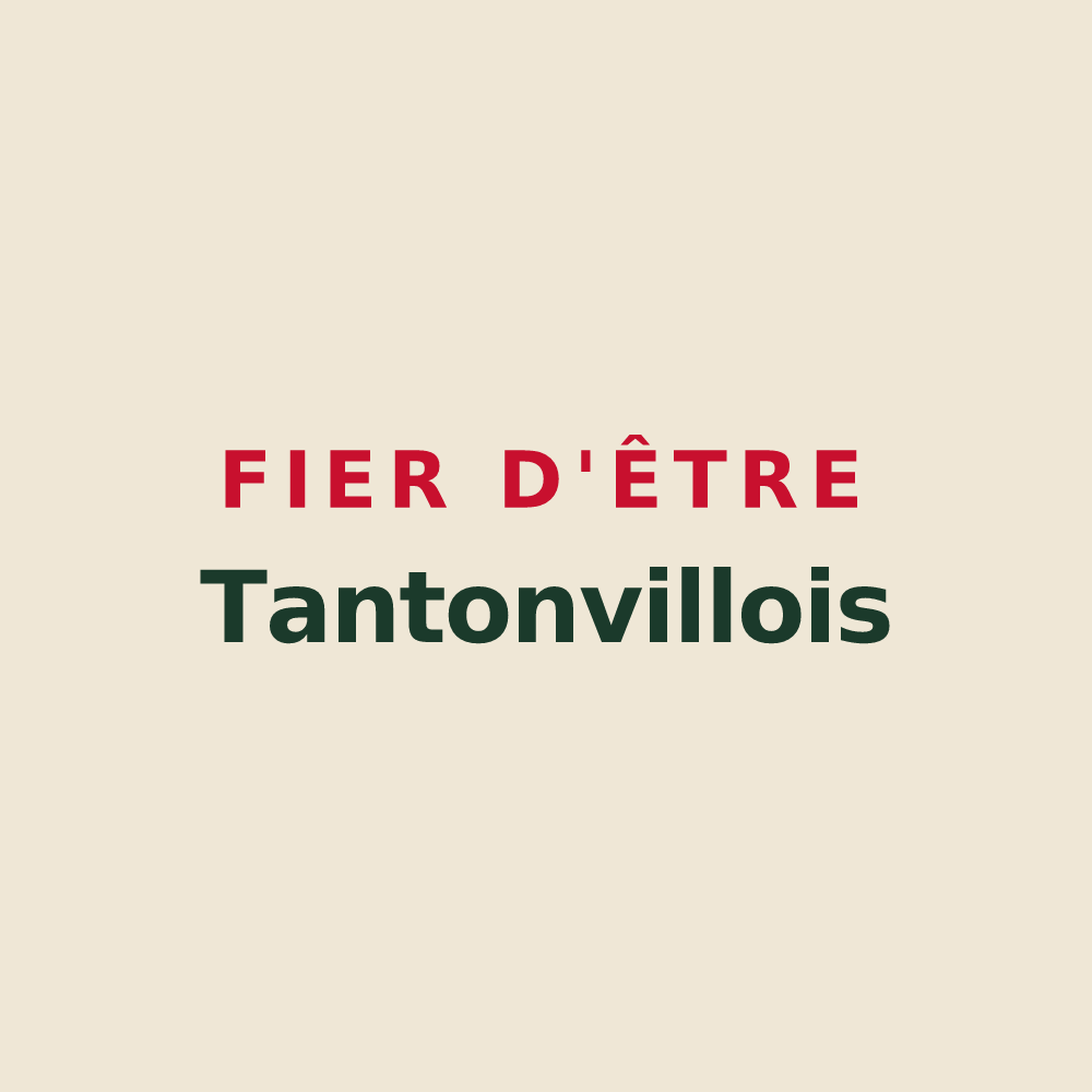 Tote bag « Fier d'être Tantonvillois » — design pour Tantonville