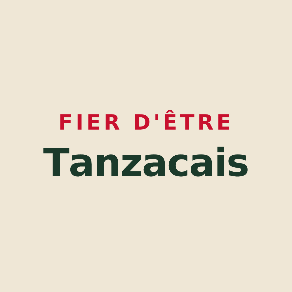 Tote bag « Fier d'être Tanzacais » — design pour Tanzac