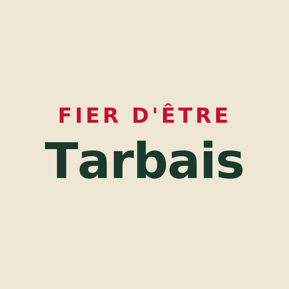 Tote bag « Fier d'être Tarbais » — design pour Tarbes