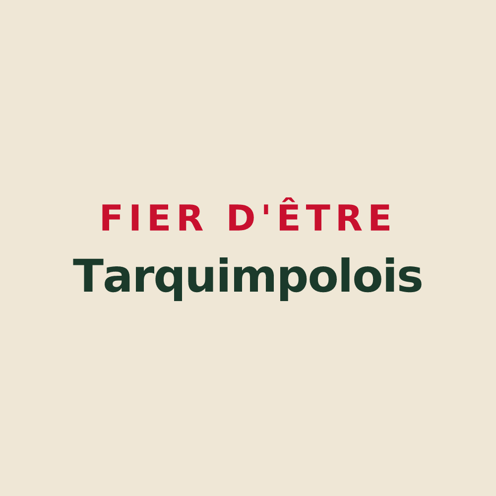Tote bag « Fier d'être Tarquimpolois » — design pour Tarquimpol