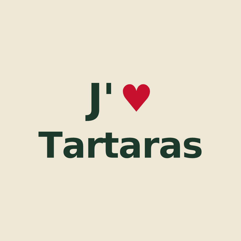 Tote bag personnalisé Tartaras — design J'aime Tartaras