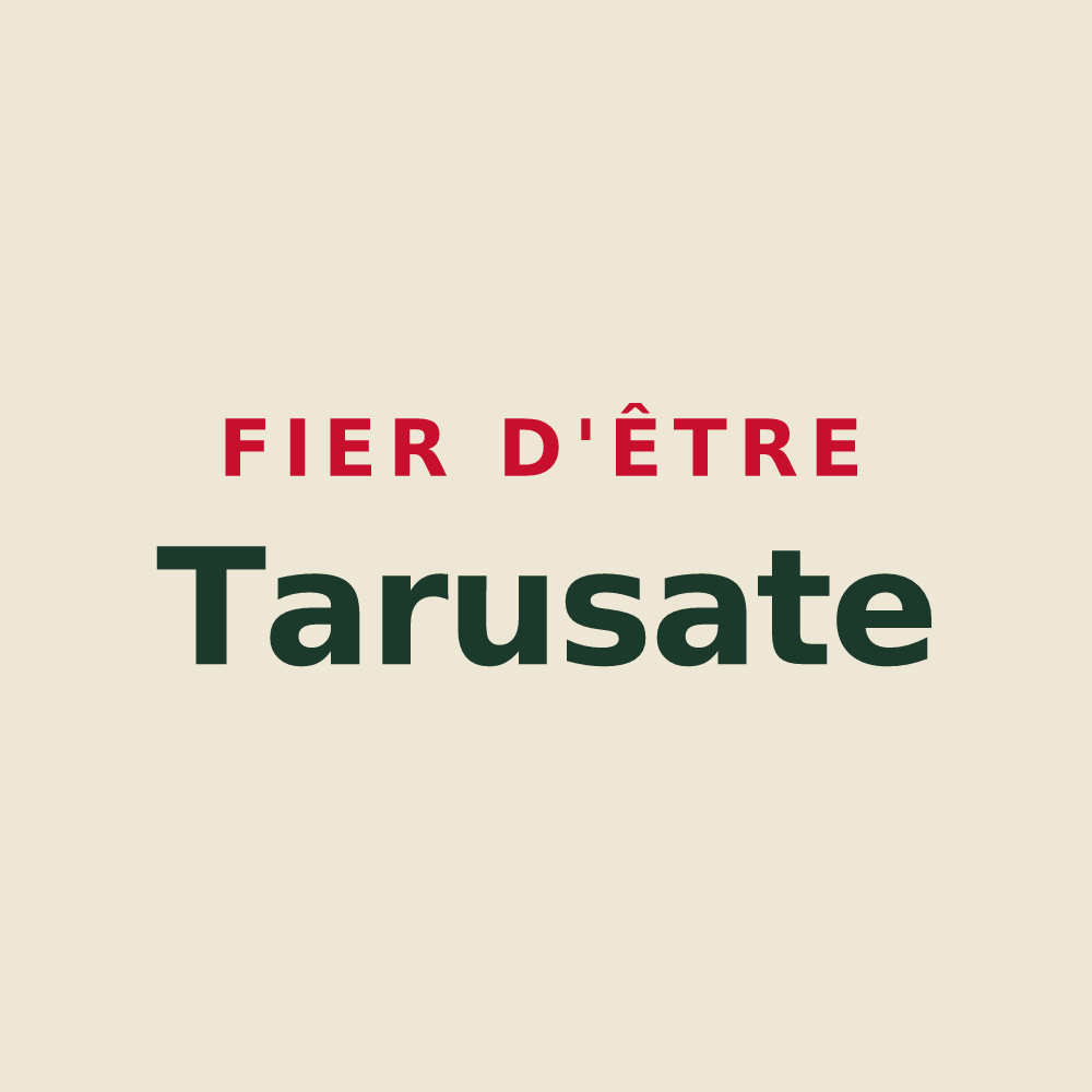 Tote bag « Fier d'être Tarusate » — design pour Tartas