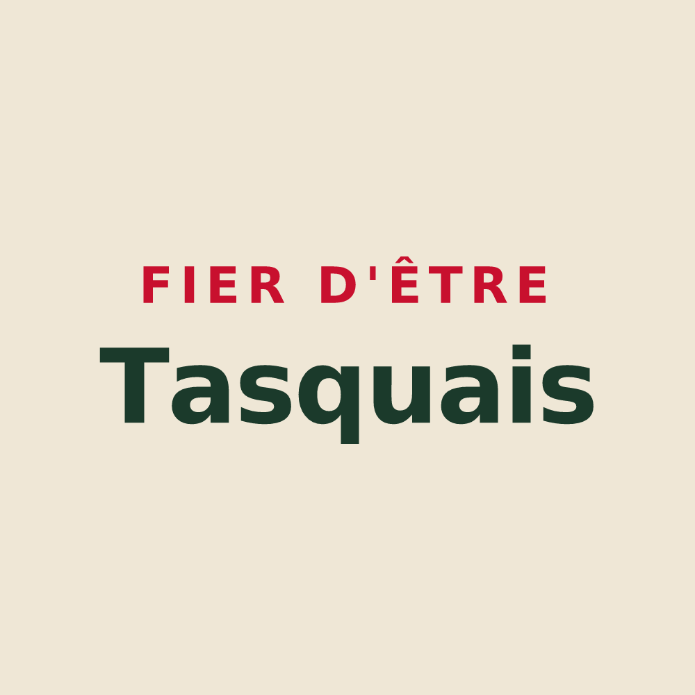 Tote bag « Fier d'être Tasquais » — design pour Tasque