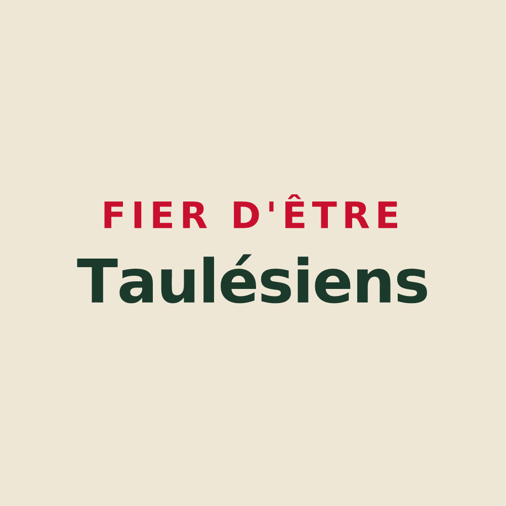 Tote bag « Fier d'être Taulésiens » — design pour Taulé