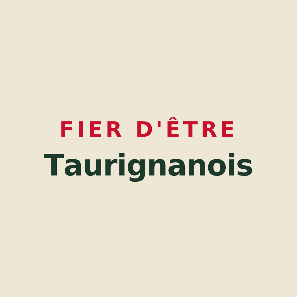Tote bag « Fier d'être Taurignanois » — design pour Taurignan-Castet