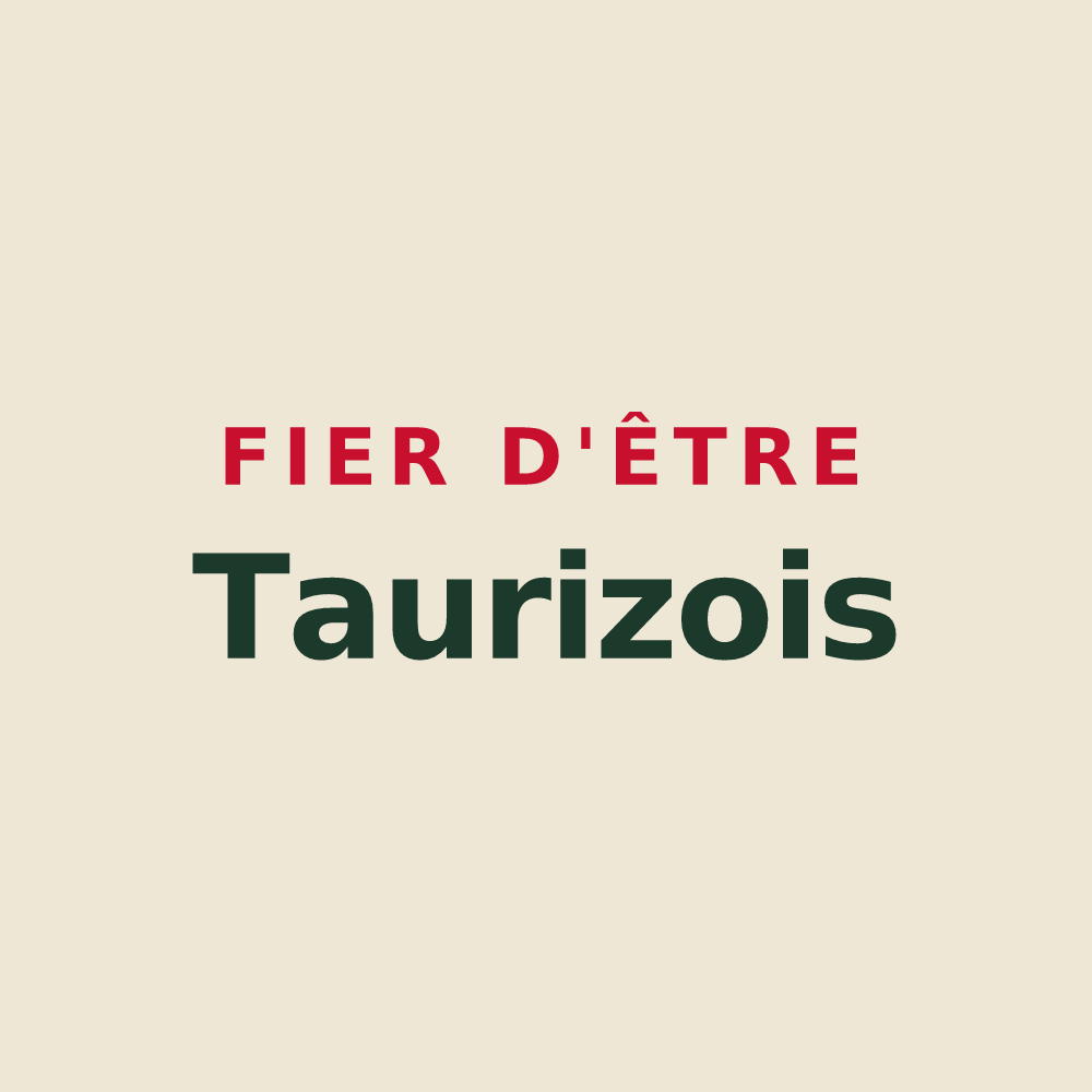 Tote bag « Fier d'être Taurizois » — design pour Taurize