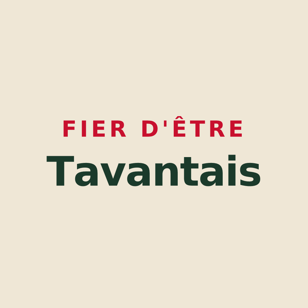 Tote bag « Fier d'être Tavantais » — design pour Tavant