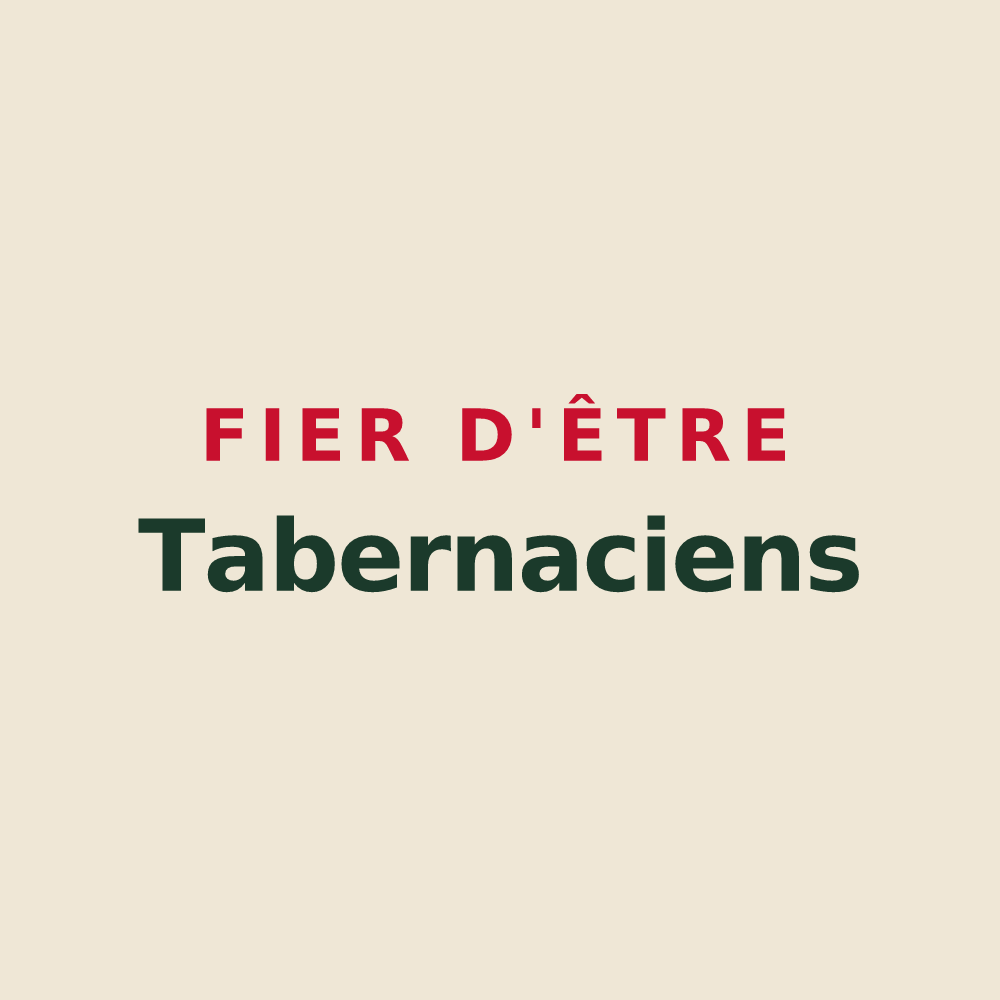 Tote bag « Fier d'être Tabernaciens » — design pour Taverny