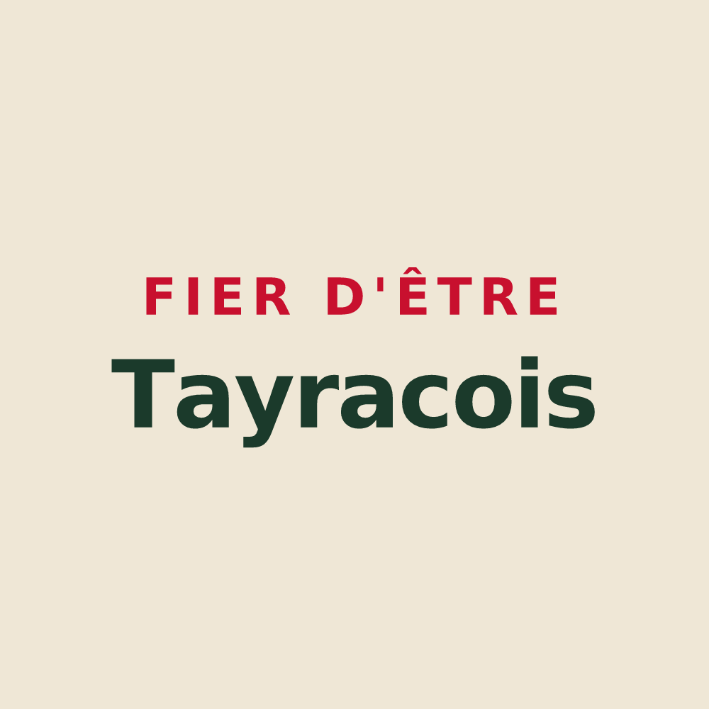 Tote bag « Fier d'être Tayracois » — design pour Tayrac