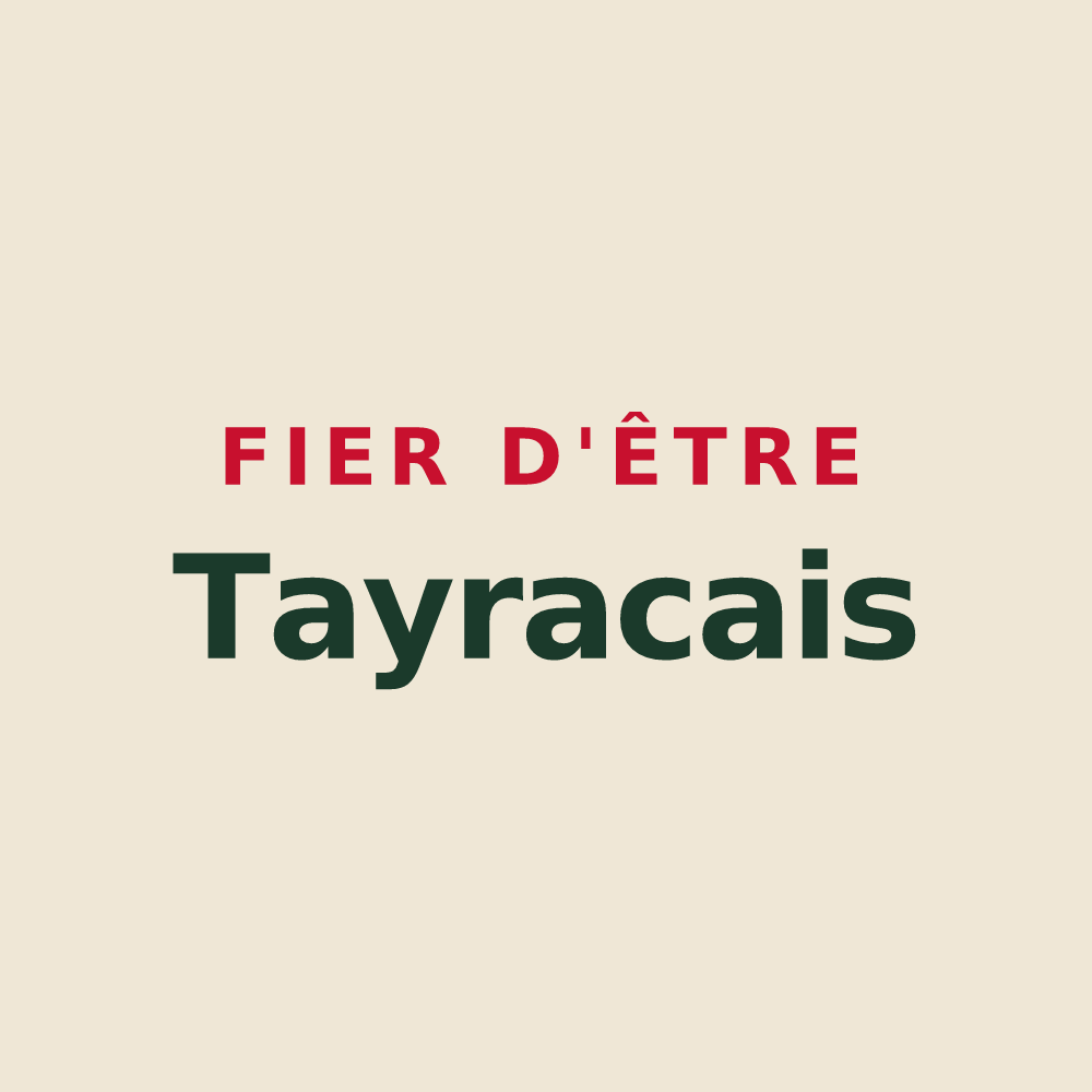 Tote bag « Fier d'être Tayracais » — design pour Tayrac