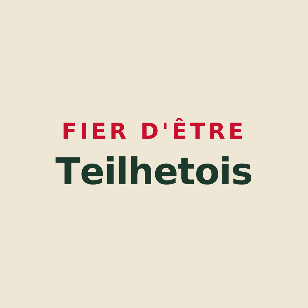 Tote bag « Fier d'être Teilhetois » — design pour Teilhet