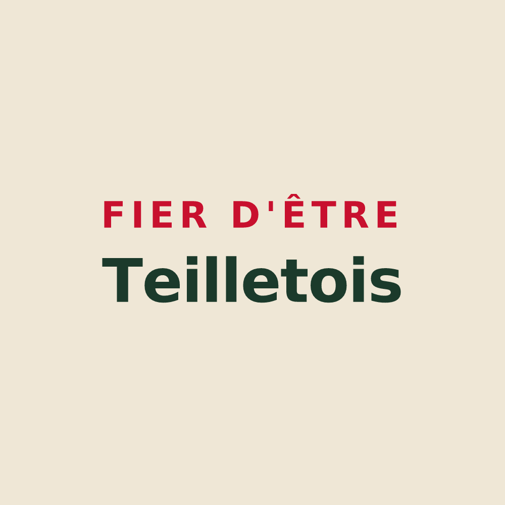 Tote bag « Fier d'être Teilletois » — design pour Teillet-Argenty